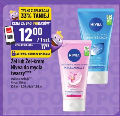 Żel-krem do mycia twarzy różne rodzaje promocja w POLOmarket