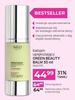 Balsam upiększający Green Beauty Balm NM0705 promocja w NEONAIL & NEO MAKE UP