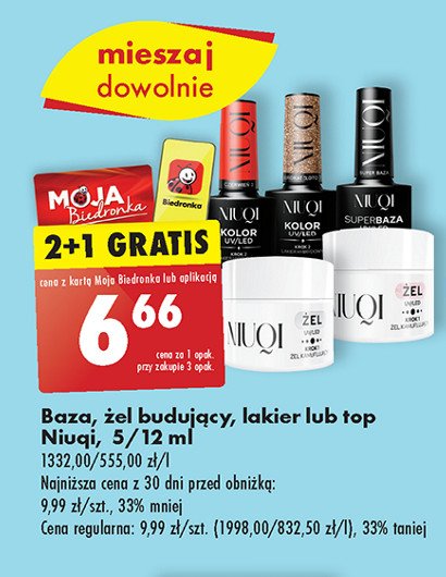 Lakier hybrydowy red 5 Niuqi promocja