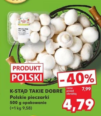 Pieczarki polskie K-Stąd Takie Dobre promocja w Kaufland
