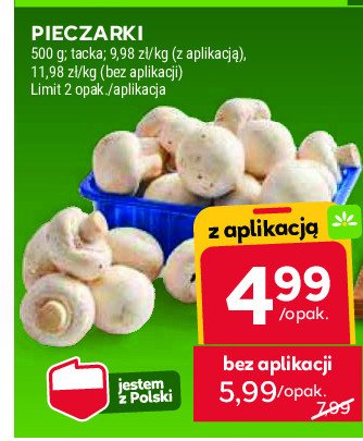 Pieczarki promocja w Stokrotka