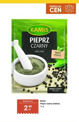 Pieprz czarny mielony  promocja w Biedronka