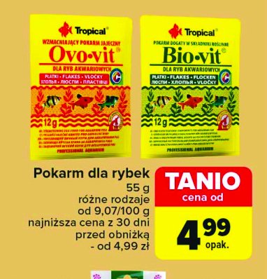 Pokarm bio-vit Tropical promocja