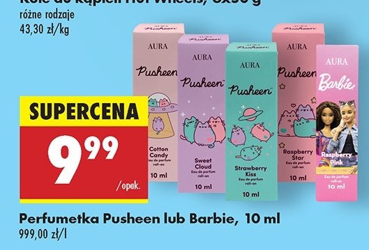Perfumetka raspberry star Pusheen promocja w Biedronka