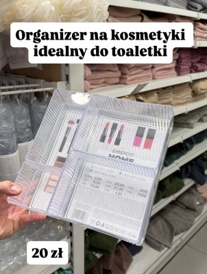 Organizer na kosmetyki promocja w Pepco