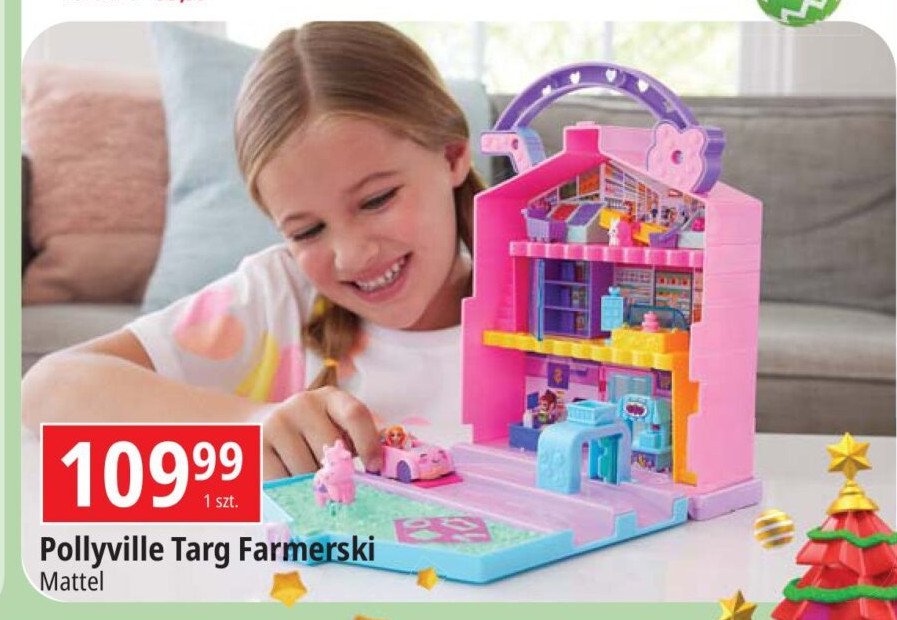 Targ farmerski pollyville Polly pocket promocja w Leclerc