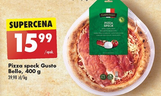 Pizza speck Gustobello promocja