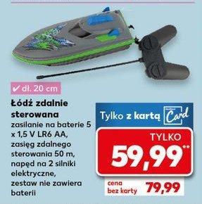 Łódź zdalnie sterowana 20 cm promocja w Kaufland
