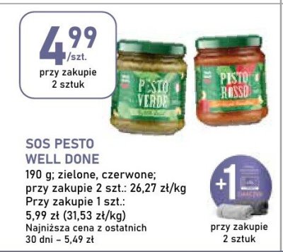 Sos pesto zielone promocja w Stokrotka