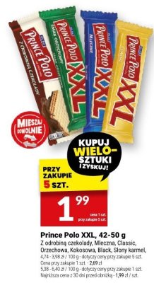 Baton Prince Polo XXL, 42-50 g promocja w Twój Market