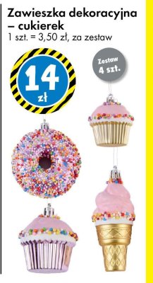 Zawieszka dekoracyjna – cukierek promocja w Tedi