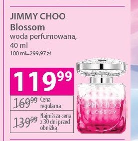Woda perfumowana Jimmy choo blossom promocja