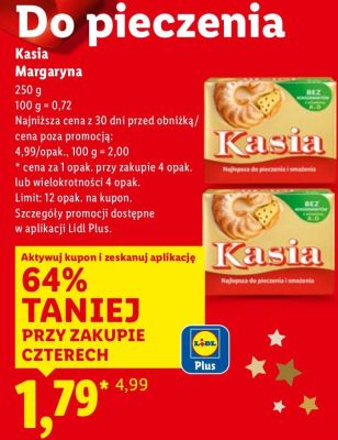 Margaryna Kasia  promocja w Lidl