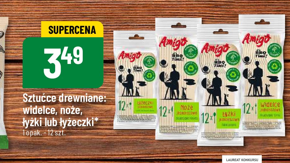 艁y偶ki drewniane Amigo promocja