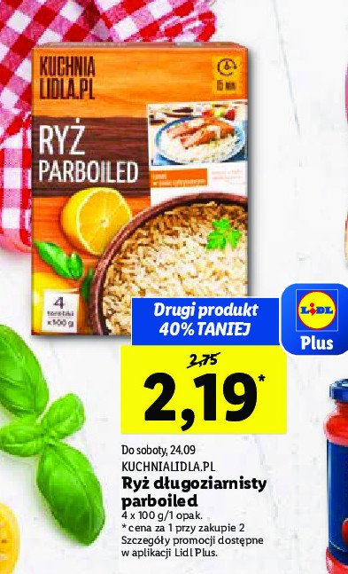 Ryż paraboiled Kuchnia lidla.pl promocja