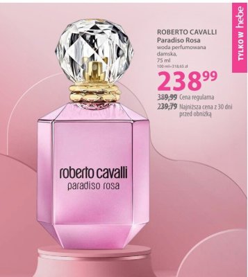 Woda perfumowana Paradiso Rosa damska promocja w Hebe