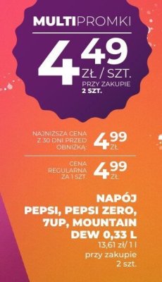 Napój promocja w Duży Ben