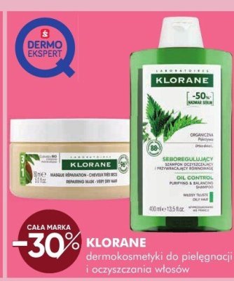 Dermokosmetyki do pielęgnacji i oczyszczania włosów Klorane promocja w Super-Pharm