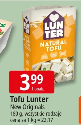 Tofu Lunter New Originals wszystkie rodzaje promocja w Leclerc
