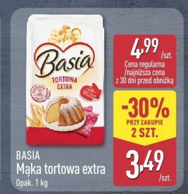 Mąka tortowa extra promocja w Aldi
