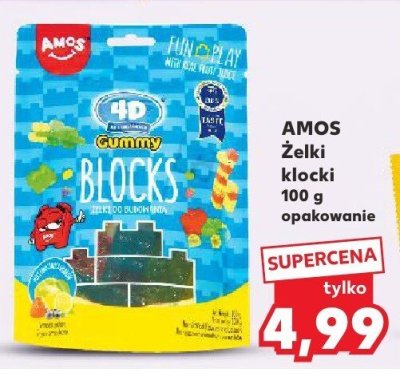 Żelki klocki promocja w Kaufland