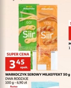 Warkoczyk serowy Milkefekt promocja