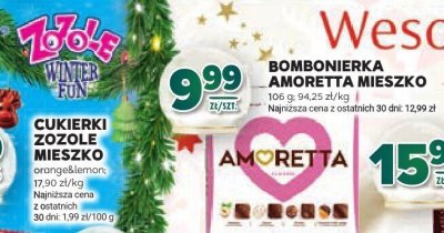 Bombonierka Amoretta mieszko promocja w Stokrotka