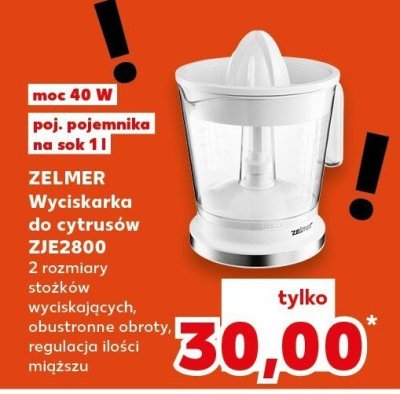 Wyciskarka do cytrusów ZJE2800 promocja w Kaufland