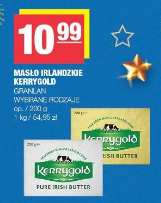 Masło irlandzkie Kerrygold Granlan promocja w SPAR