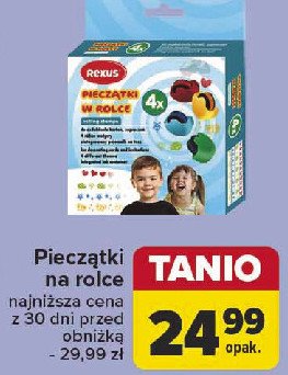 Pieczatki na rolce Rexus promocja