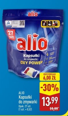Kapsułki do zmywarki Oxy Power promocja w Aldi