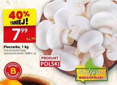 Pieczarka, 1 kg promocja w Twój Market