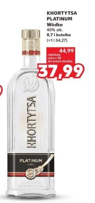 Wódka PLATINUM 40% alk. 0,7l promocja w Kaufland