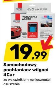 Samochodowy pochłaniacz wilgoci 4Car promocja w Bricomarche