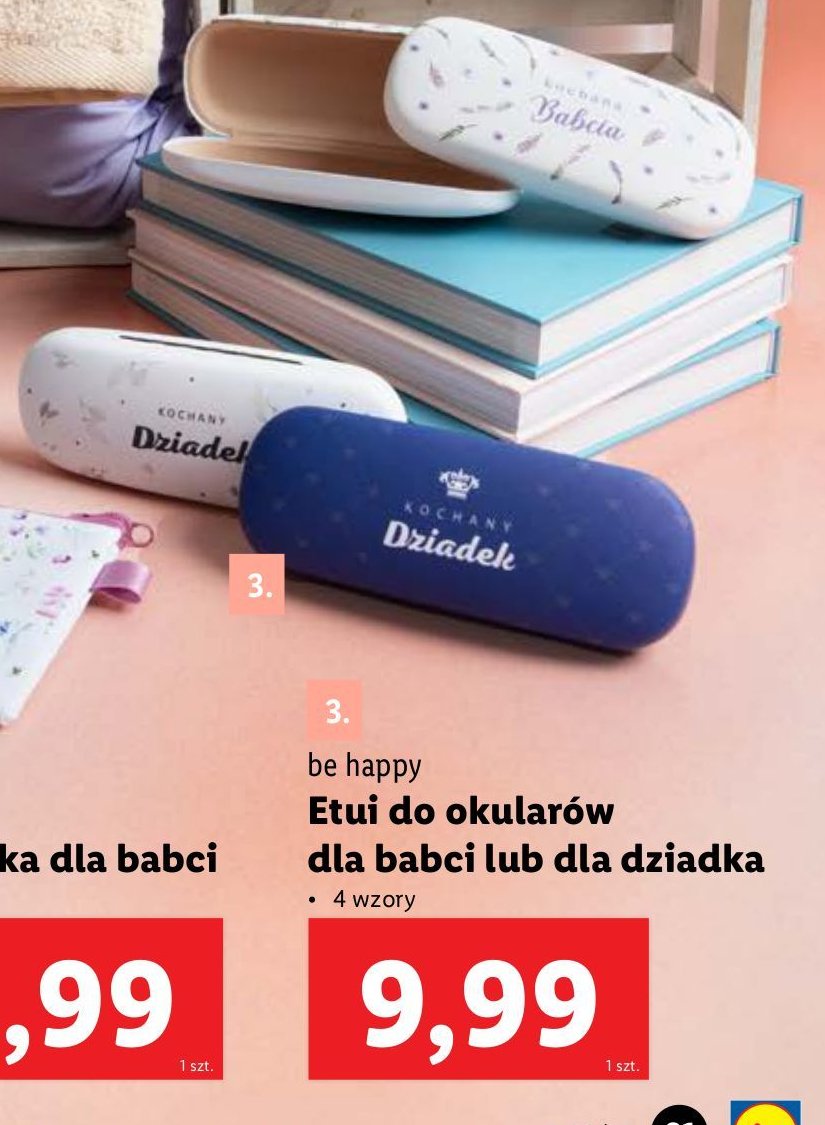 Etui na okulary Be happy promocja