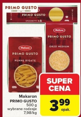 Makaron PRIMO GUSTO Spaghetti 500g promocja w Carrefour