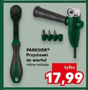 Przystawki do wierteł Parkside promocja w Kaufland