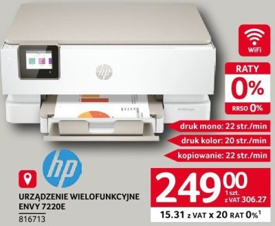 Urządzenie wielofunkcyjne HP ENVY 7720E promocja w Selgros