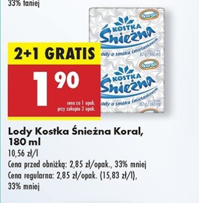 L贸d 艣mietankowy Koral promocja