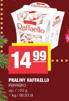 Praliny Raffaello Ferrero promocja w SPAR