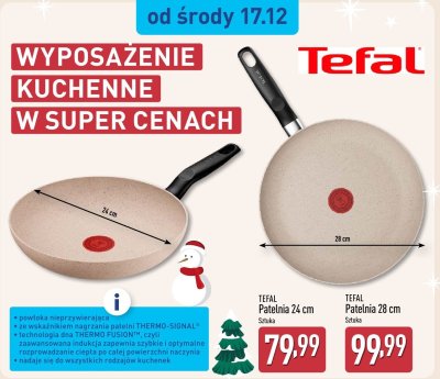 Patelnia TEFAL 28 cm promocja w Aldi