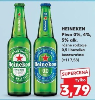 Piwo 4%, 5% promocja w Kaufland