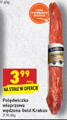 Polędwiczka wieprzowa gold Krakus animex promocja