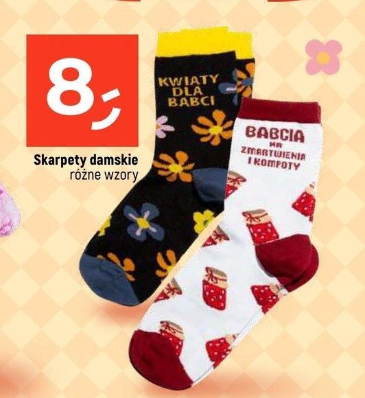 Skarpetki dzień babci promocja w Dealz