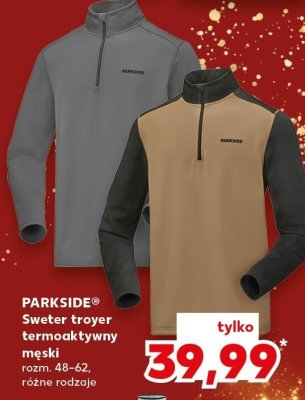 Sweter troyer termoaktywny męski  promocja w Kaufland