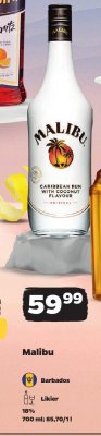 Rum Malibu promocja w Netto