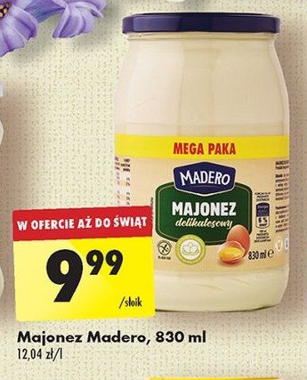 Majonez delikatesowy Madero promocja