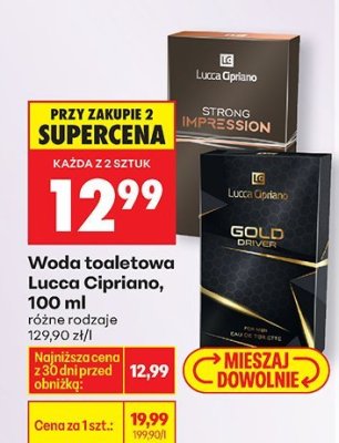 Woda toaletowa 100 ml różne rodzaje  promocja w Biedronka