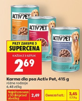 Karma dla psa promocja w Biedronka