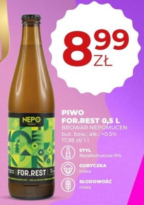 Piwo promocja w Duży Ben